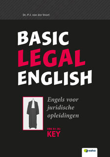 Basic Legal English - Piet van der Voort (ISBN 9789066754102)