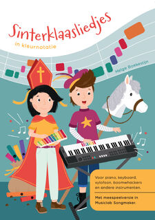 Sinterklaasliedjes in kleurnotatie - Helge Boekestijn (ISBN 9789082972719)