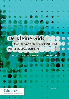 De Kleine Gids AVG, Privacy en beroepsgeheim in het sociale domein (ISBN 9789013156652)