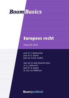 Europees recht - Laurens Ankersmit, René Repasi, Matthijs van Wolferen (ISBN 9789462907355)
