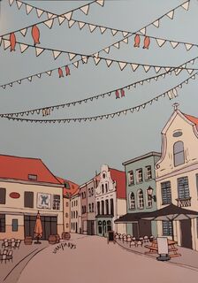 Poster Vismarkt - (ISBN 2500015952205)