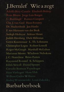 Wie a zegt - J. Bernlef (ISBN 9789021410111)