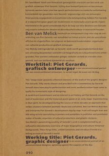 Werktitel: Piet Gerards, grafisch ontwerper - Ben Van Melick (ISBN 9064503230)