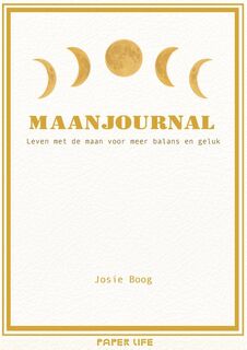 Maanjournal - Josie Boog (ISBN 9789000375776)