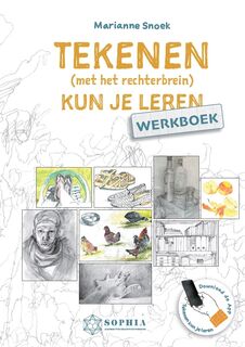 Werkboek Tekenen (met het rechterbrein) kun je leren - Marianne Snoek (ISBN 9789090360201)