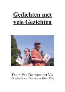 Gedichten met vele Gezichten - Van Deursen met Vis (ISBN 9789464436068)