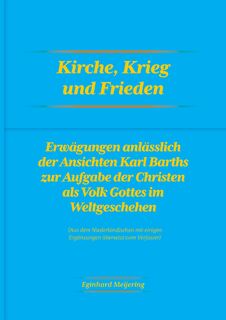 Kirche, Krieg und Frieden - Eginhard Meijering (ISBN 9789465115276)