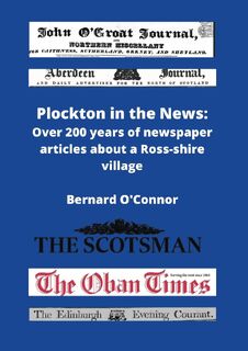 Plockton in the News - Bernard O'Connor (ISBN 9781471068676)