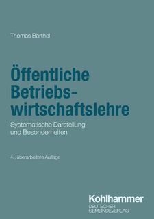 Öffentliche Betriebswirtschaftslehre - Thomas Barthel (ISBN 9783555023687)