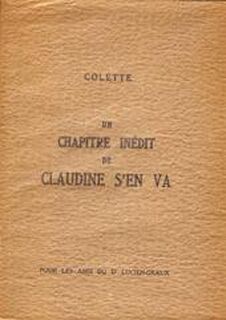 Un chapitre indit de Claudine s'en va - Colette