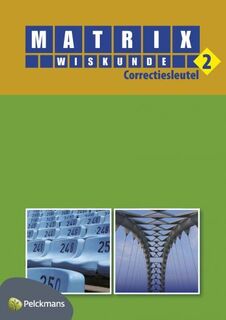 Matrix Wiskunde 2 Correctiesleutel - Unknown (ISBN 9789028957473)