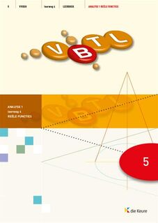 VBTL 5 - VVKSO - LW4 - leerboek analyse 1 reële functies - Unknown (ISBN 9789048605736)