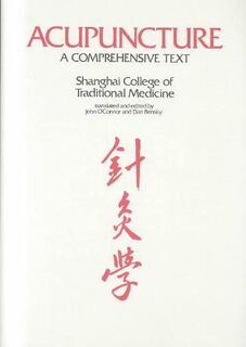 Acupuncture - John Ed O' Conner (ISBN 9780939616008)