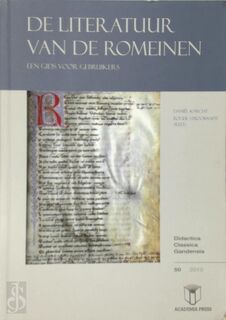De literatuur van de Romeinen - Daniel Knecht (ISBN 9789038216676)