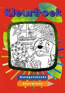 Kleurboek - Met heel veel leuke dieren om in te kleuren ! - Mieke Stevens (ISBN 9789464354348)