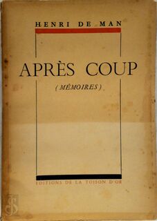 Après coup - Henri de Man
