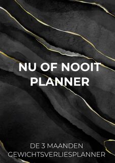 NU OF NOOIT PLANNER - Nu OF NOOIT (ISBN 9789464921892)