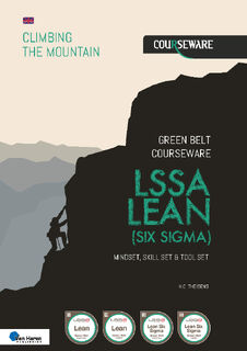 LSSA Lean (Six Sigma)- Green Belt Courseware - Ir. H.C. Theisens (ISBN 9789401810678)