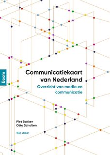 Communicatiekaart van Nederland - Piet Bakker, Otto Scholten (ISBN 9789024425884)