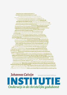 Institutie - Johannes Calvijn (ISBN 9789081934718)