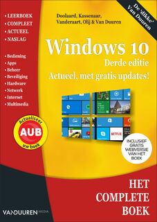 Windows 10 - Peter Doolaard, Bob van Duuren, Peter Kassenaar, Erwin Olij, John Vanderaart (ISBN 9789463560863)