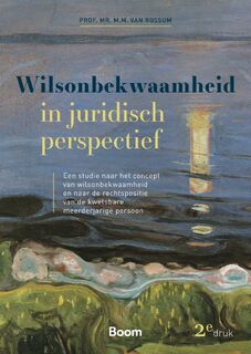 Wilsonbekwaamheid in juridisch perspectief - M.M. van Rossum (ISBN 9789462129405)