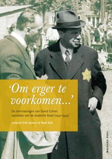 Voorzitter van de Joodse Raad - Erik Somers, David Cohen (ISBN 9789057305368)