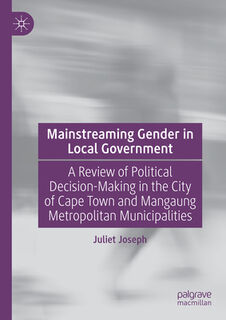 Mainstreaming Gender in Local Government - Juliet Joseph (ISBN 9783031780738)