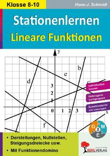 Lineare Funktionen - Hans-J. Schmidt (ISBN 9783956865756)