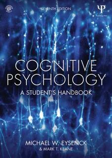 Cognitive Psychology - Michael W. Eysenck (ISBN 9781848724167)