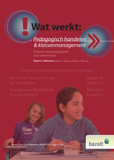 Wat werkt - Robert J. Marzano, Jana S. Marzano, Debra J. Pickering (ISBN 9789074233958)