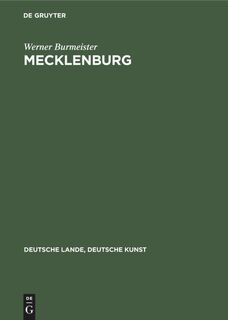 Mecklenburg - Werner Burmeister (ISBN 9783112356531)