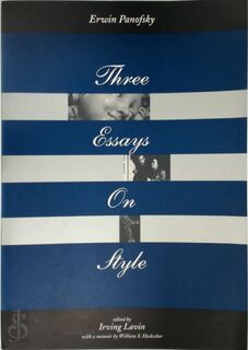 Three essays on style - Erwin Panofsky (ISBN 9780262661034)