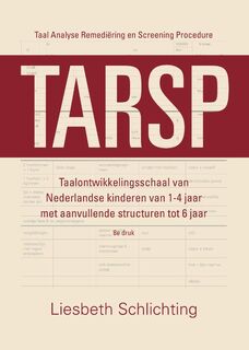 TARSP - Taal Analyse Remediëring en Screening Procedure - Liesbeth Schlichting (ISBN 9789043035613)