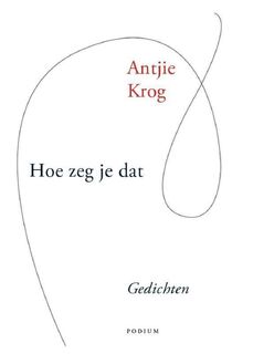 Hoe zeg je dat - Antjie Krog (ISBN 9789057592300)
