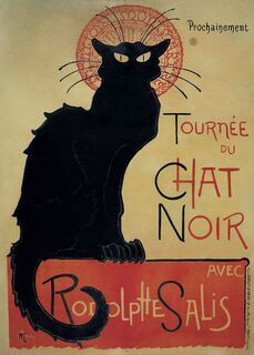 Poster Le Chat Noir - Vintage - (ISBN 2500015058495)