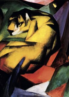 Poster Franz Marc - Tiger - (ISBN 2500015058907)