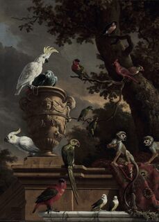 Poster Melchior d’Hondecoeter - De Menagerie - (ISBN 2500015058990)