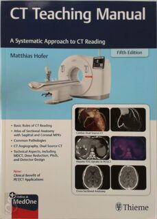 CT Teaching Manual - Matthias Hofer (ISBN 9783132442634)