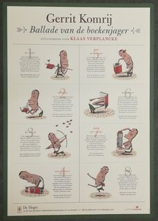 Komrij - Ballade van de boekenjager - KOMRIJ, Gerrit