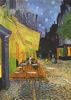 Poster van Gogh - Caféterras bij Nacht - (ISBN 2500015060160)