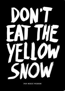 Don't eat the yellow snow - Marcus Kraft (ISBN 9789063692889)