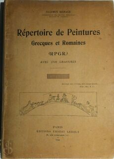 Repertoire de peintures grecques et romaines - Salomon Reinach