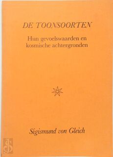 De toonsoorten - Sigismund von Gleich (ISBN 9789070414740)