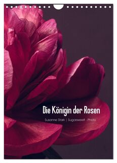 Die Königin der Rosen (Wandkalender 2026 DIN A4 hoch), CALVENDO Monatskalender - Susanne Stark Sugarsweet - Photo (ISBN 9783516422771)