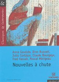 Nouvelles à chute - Anna Gavalda, Dino Buzzati, Nathalie Lebailly, Julio Cortázar, Matthieu Gamard, Claude Bourgeyx (ISBN 9782210754690)