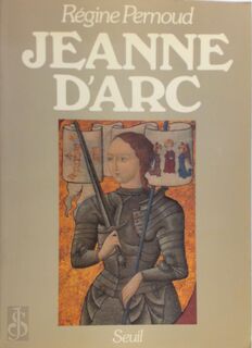 Jeanne d'Arc - Régine Pernoud (ISBN 9782070402304)