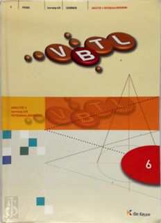 VBTL analyse 4 leerweg 6/8 integraalrekening (ISBN 9789048610983)