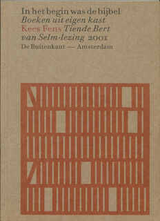 In het begin was de bijbel - K. Fens (ISBN 9789076452838)
