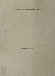 Gedichten en gedachten in het Frans - Stéphane Schraenen